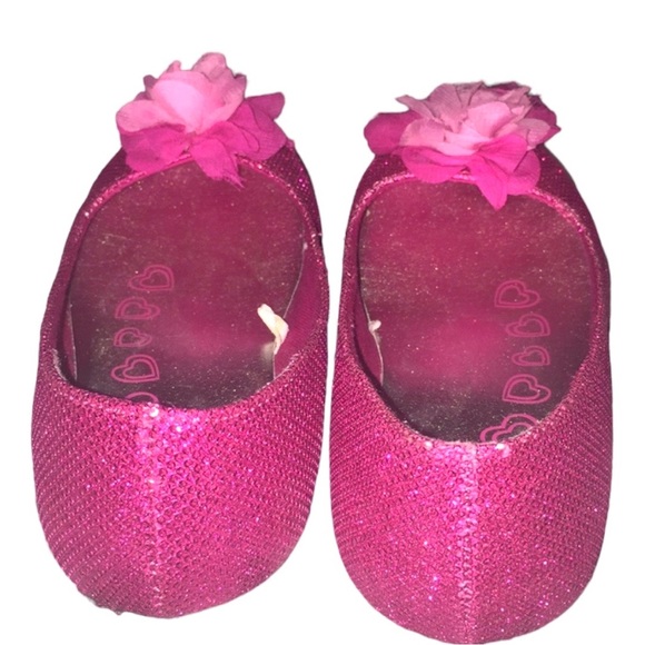The Children's Place Shoes Childrens Place Pink Sparkly Slippers